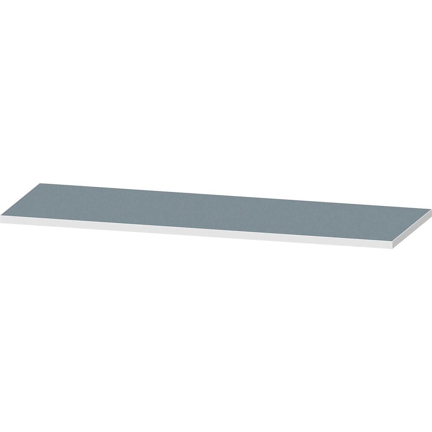 Worktop for workbench, worktop with universal cover, width 2000 mm, thickness 40 mm.