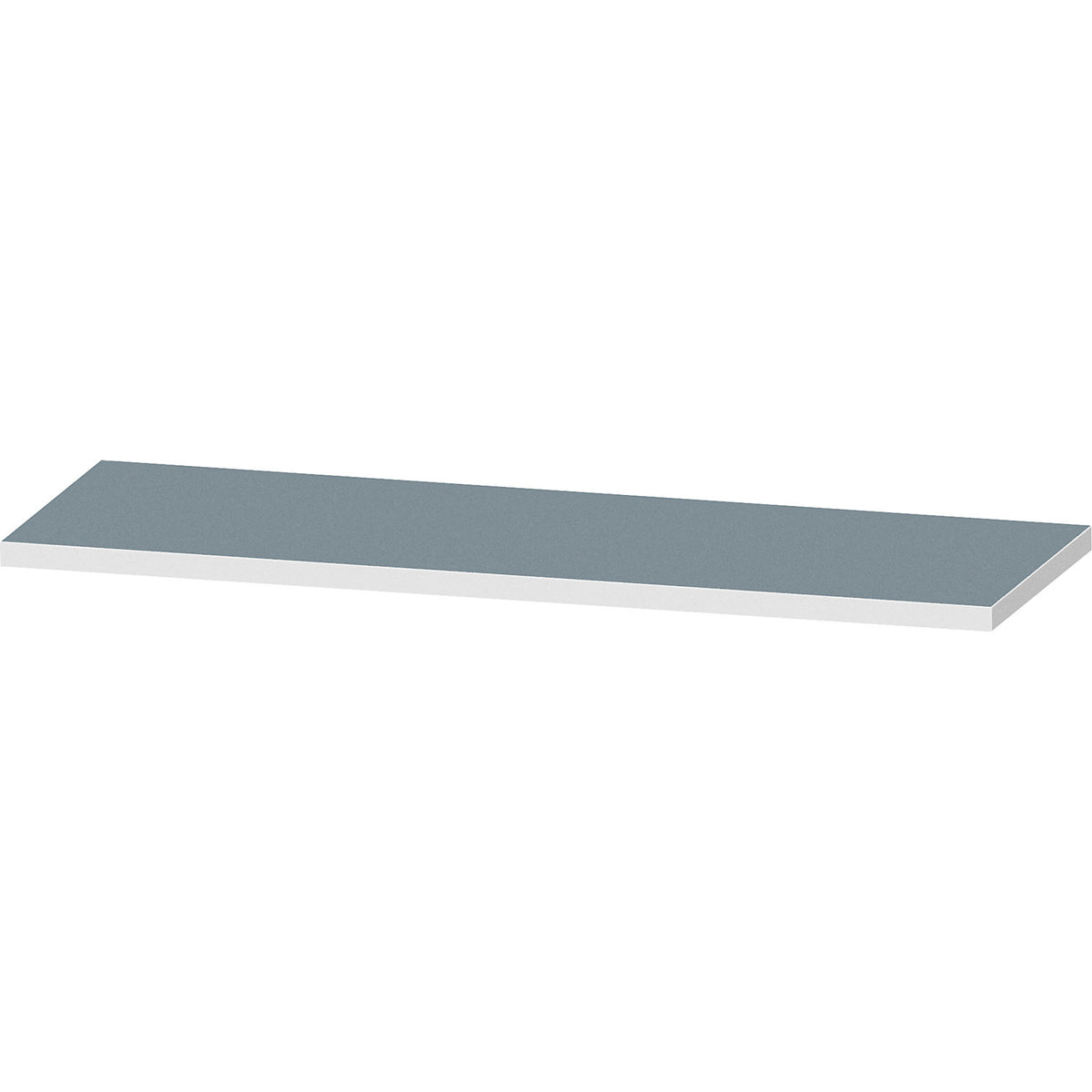 Worktop for workbench, worktop with universal cover, width 2000 mm, thickness 50 mm.