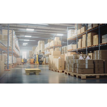Pallet cone, made of corrugated cardboard, LxWxH 800 x 150 x 135 mm, pack of 25.