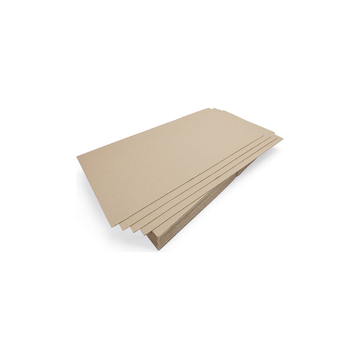 Pallet interlayers made of corrugated cardboard, double fluted, LxW 1170 x 970 mm, pack of 10.