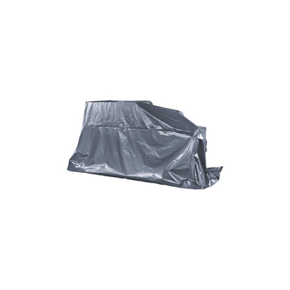 PE cover sheet, 80 µm thick, roll LxW 100 m x 1000 mm, external W 4000 mm.