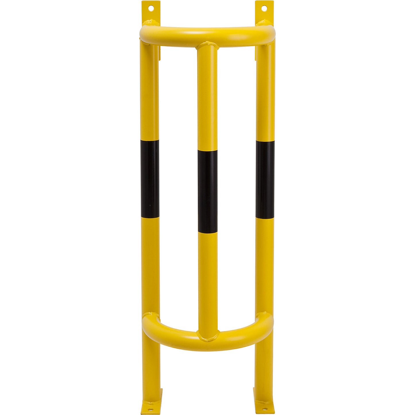 Crash protection for pipes, wall/floor mounting, HxWxD 1000 x 350 x 300 mm.