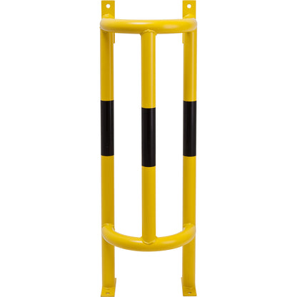 Crash protection for pipes, wall/floor mounting, HxWxD 1000 x 350 x 300 mm.