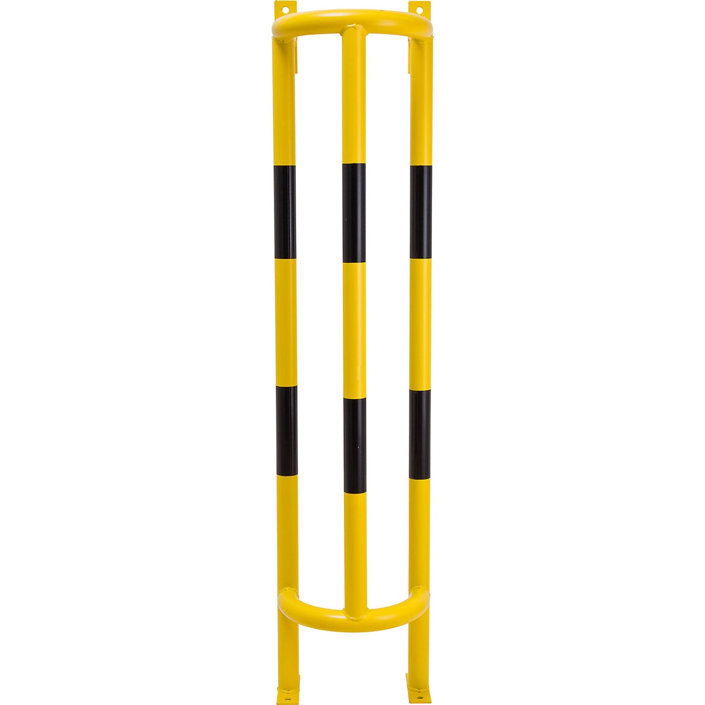 Crash protection for pipes, wall/floor mounting, HxWxD 1500 x 350 x 300 mm.