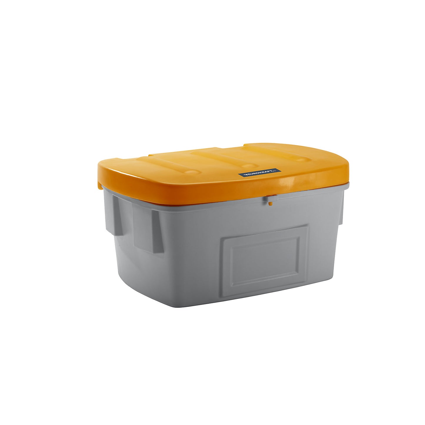 Universal / grit container, without dispenser opening, 550 l, orange lid.