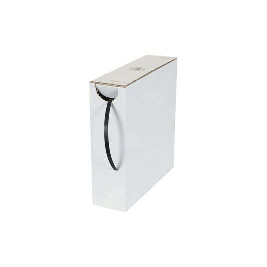 PP strapping, in dispenser box, strap width 13 mm.