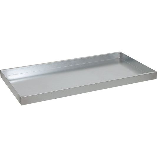 Additional tray shelf, for cupboard WxD 1000 x 500 mm, zinc plated.