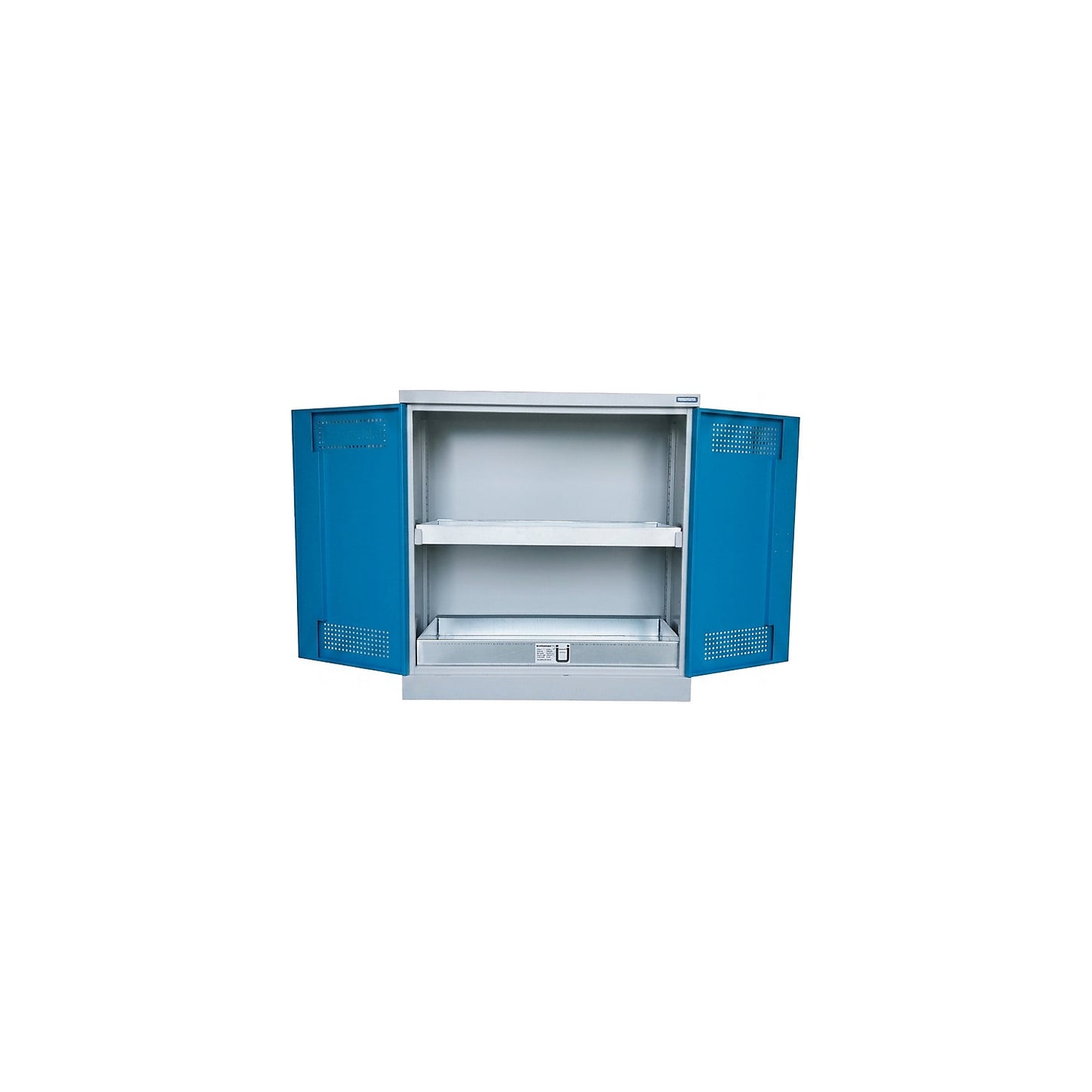Environmental cupboard, side cupboard, 2 tray shelves, HxWxD 1000 x 950 x 500 mm.