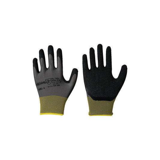 Assembly gloves, latex, pack of 12 pairs, size 7.