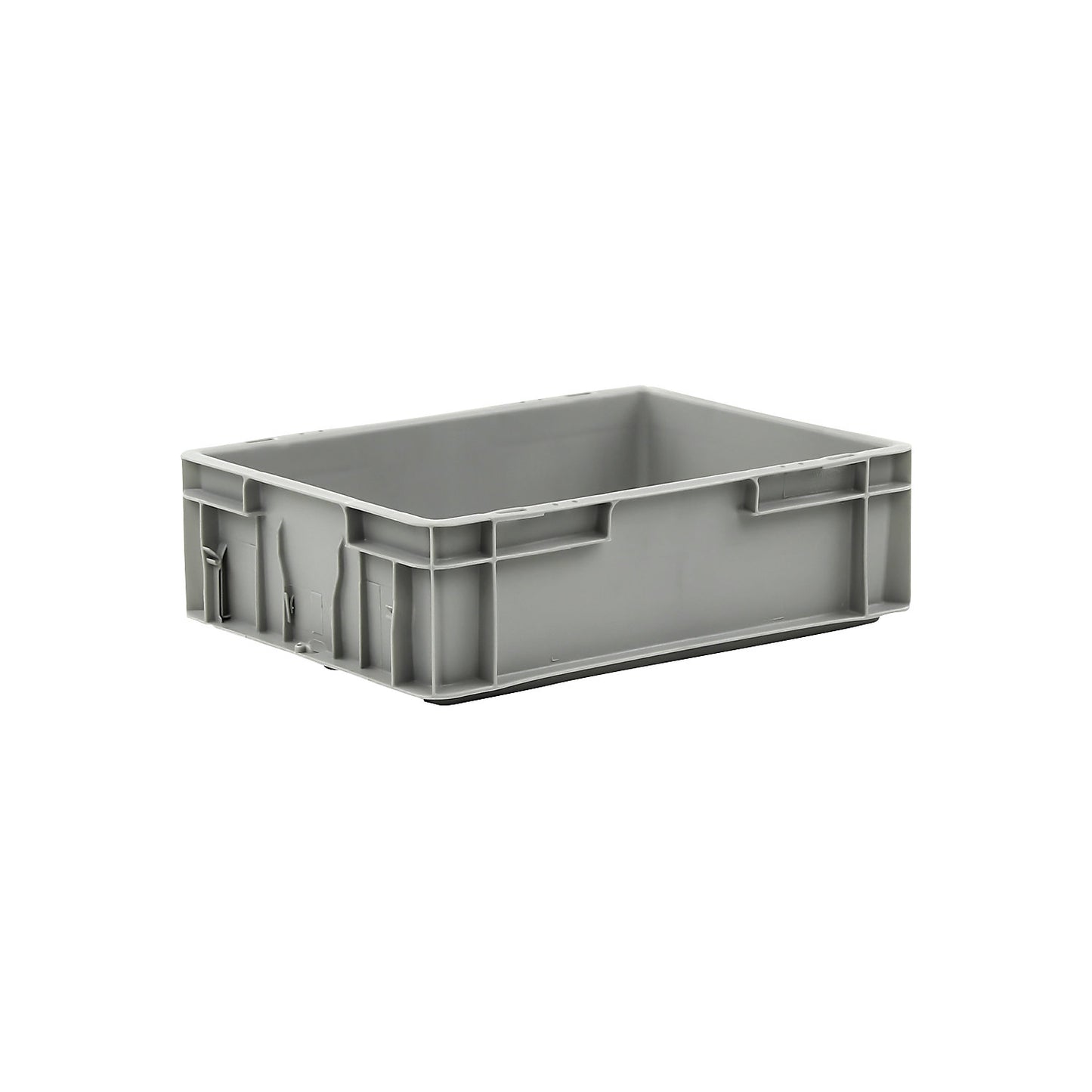 Euro stacking container, capacity 10 l, LxWxH 400 x 300 x 120 mm, PP, grey.