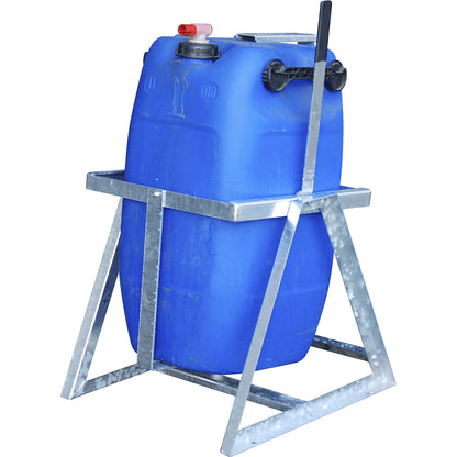Tilting canister stand, for 50 / 60 litre containers, hot dip galvanised.