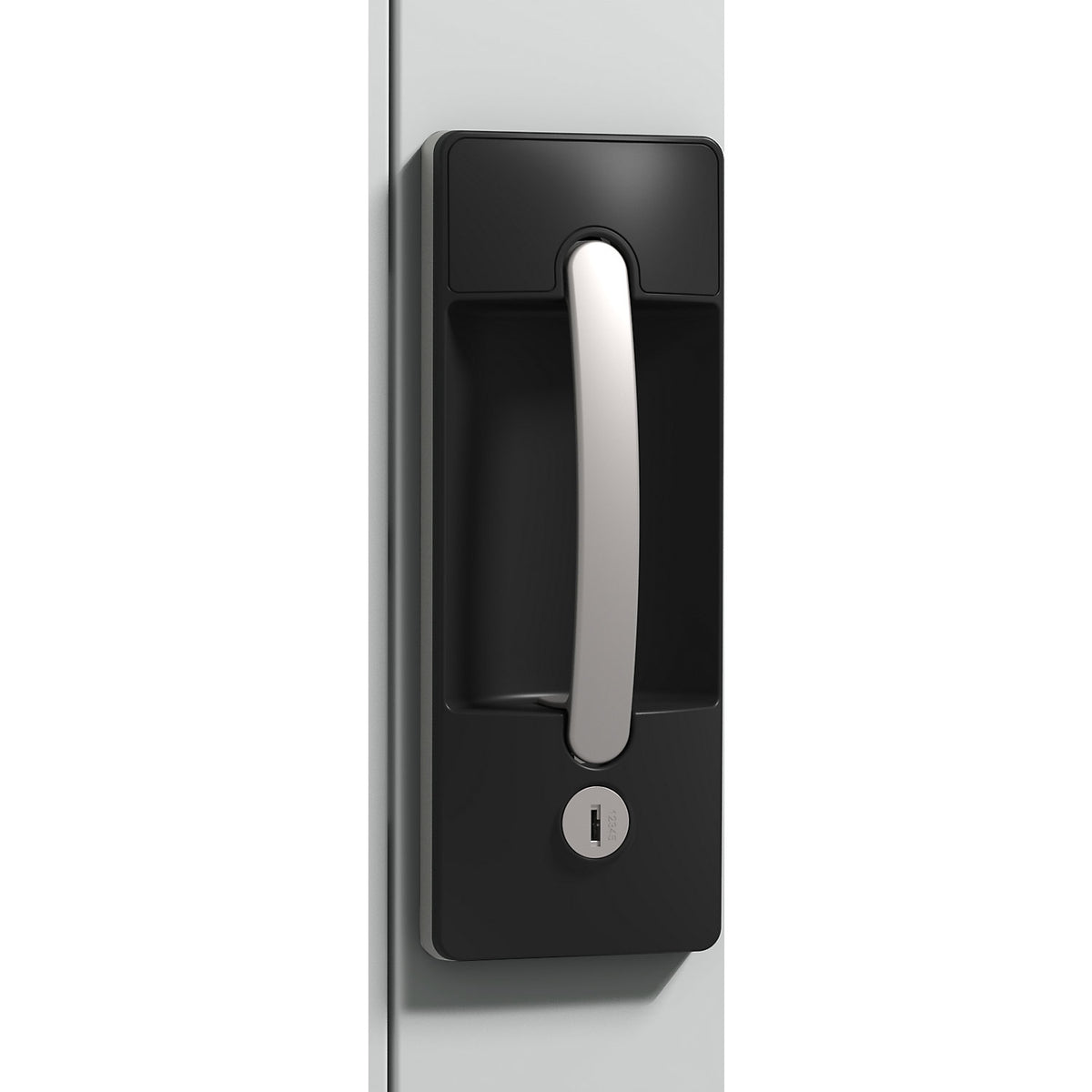 Heavy duty workshop cupboard, width 930 mm, depth 400 mm, charcoal door.