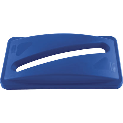 SLIM JIM® lid for 60 and 87 l containers, for slot for paper, blue.