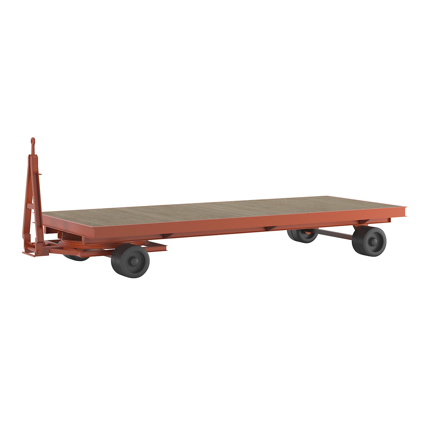 Heavy goods trailer, 16 t, turntable steering, platform 5.0 x 2.0 m.