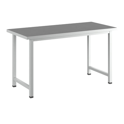 Workbench, Series V frame construction, standard model, W x D 1500 x 700 mm, universal worktop.