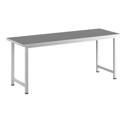 Workbench, Series V frame construction, standard model, W x D 2000 x 700 mm, universal worktop.