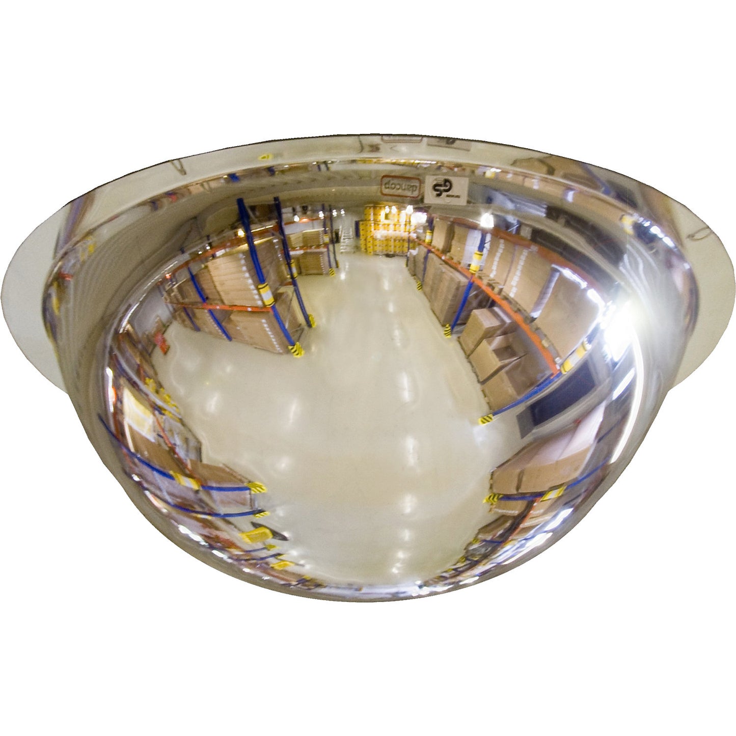 Panoramic mirror, 360° viewing angle, Ø 600 mm.