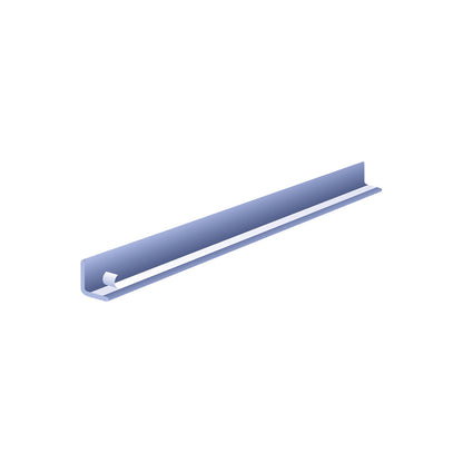 Edge protection profile, in an L shape, self adhesive, pack of 240, length 2 m, side dimensions 48 - 52 mm.