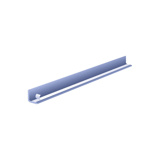 Edge protection profile, in an L shape, self adhesive, pack of 240, length 2 m, side dimensions 48 - 52 mm.