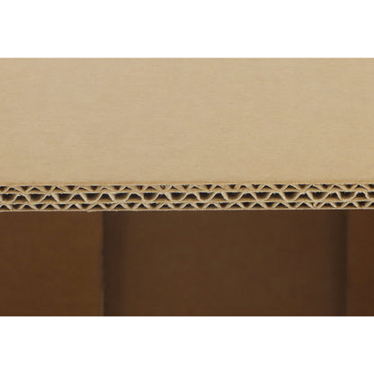 Folding corrugated cardboard box, triple fluted, extremely robust, LxWxH 970 x 570 x 420 mm.