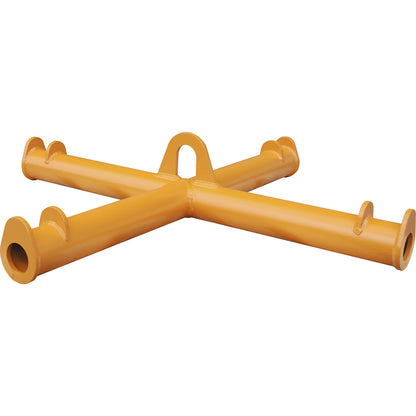 Beam for big bags, max. load 2000 kg, yellow orange RAL 2000.