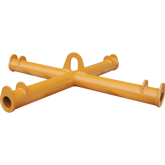 Beam for big bags, max. load 2000 kg, yellow orange RAL 2000.