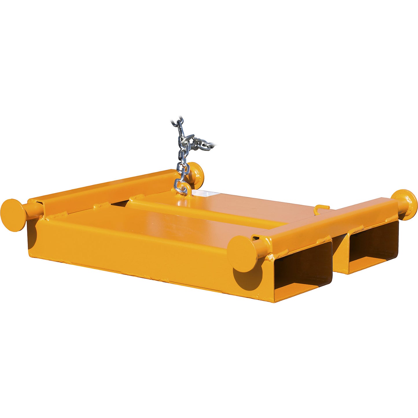 Beam for big bags, max. load 1000 kg, yellow orange RAL 2000.