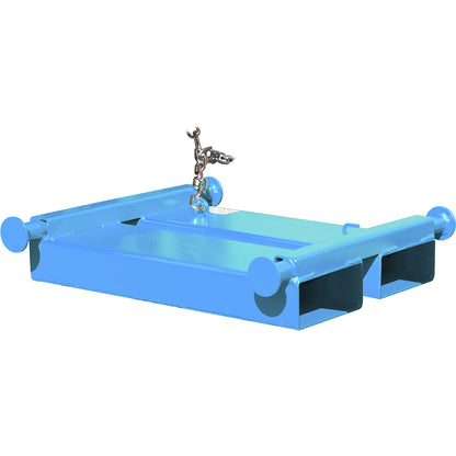 Beam for big bags, max. load 1000 kg, light blue RAL 5012.