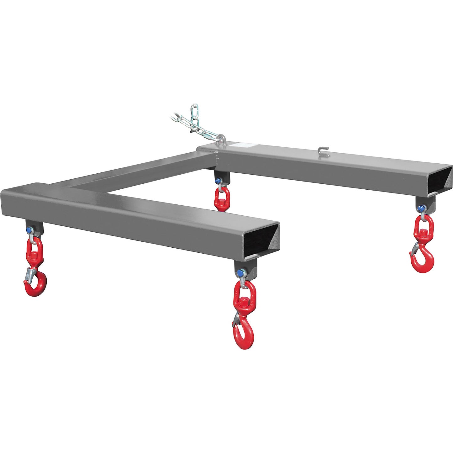 Beam for big bags, max. load 1250 kg, mouse grey RAL 7005.