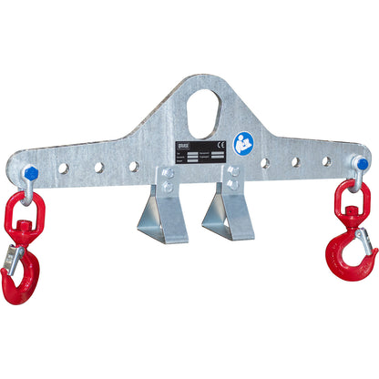 Mini beam, for a crane, max. load 500 kg, adjustment range 200 - 500 mm.