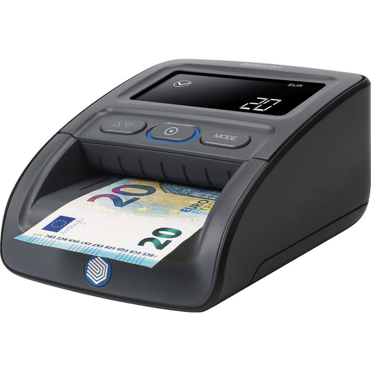 Banknote verifier 155-S, automatic, 7-fold counterfeit money detection, currency EUR, CHF, GBP, SEK, NOK, DKK.