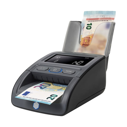 Banknote stacker, removable, Safescan RS-100, currency EUR, CHF, GBP, SEK, NOK, DKK.