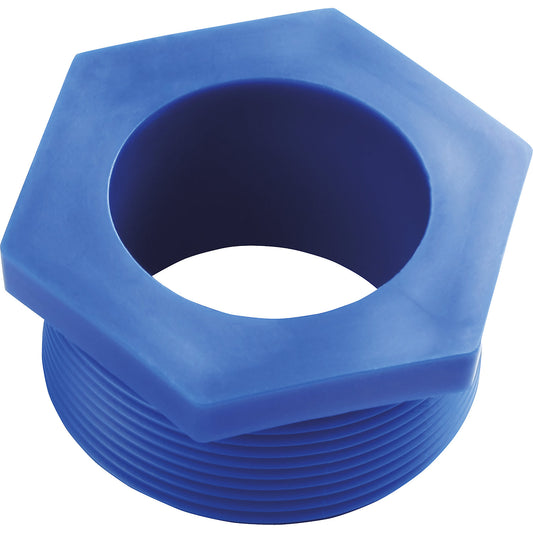 Drum screw connection, polypropylene, pack of 5, for pump unit Ø 41 mm, thread G 2''.