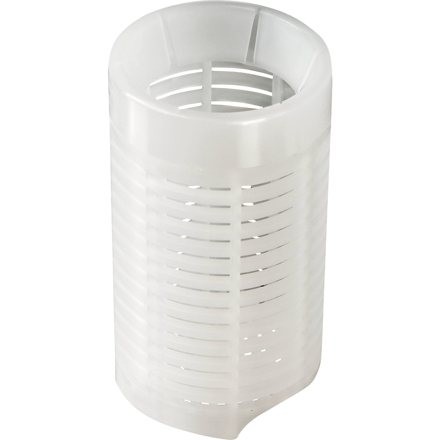 Suction strainer, for protection from solids, PVDF, for pump unit Ø 41 mm.
