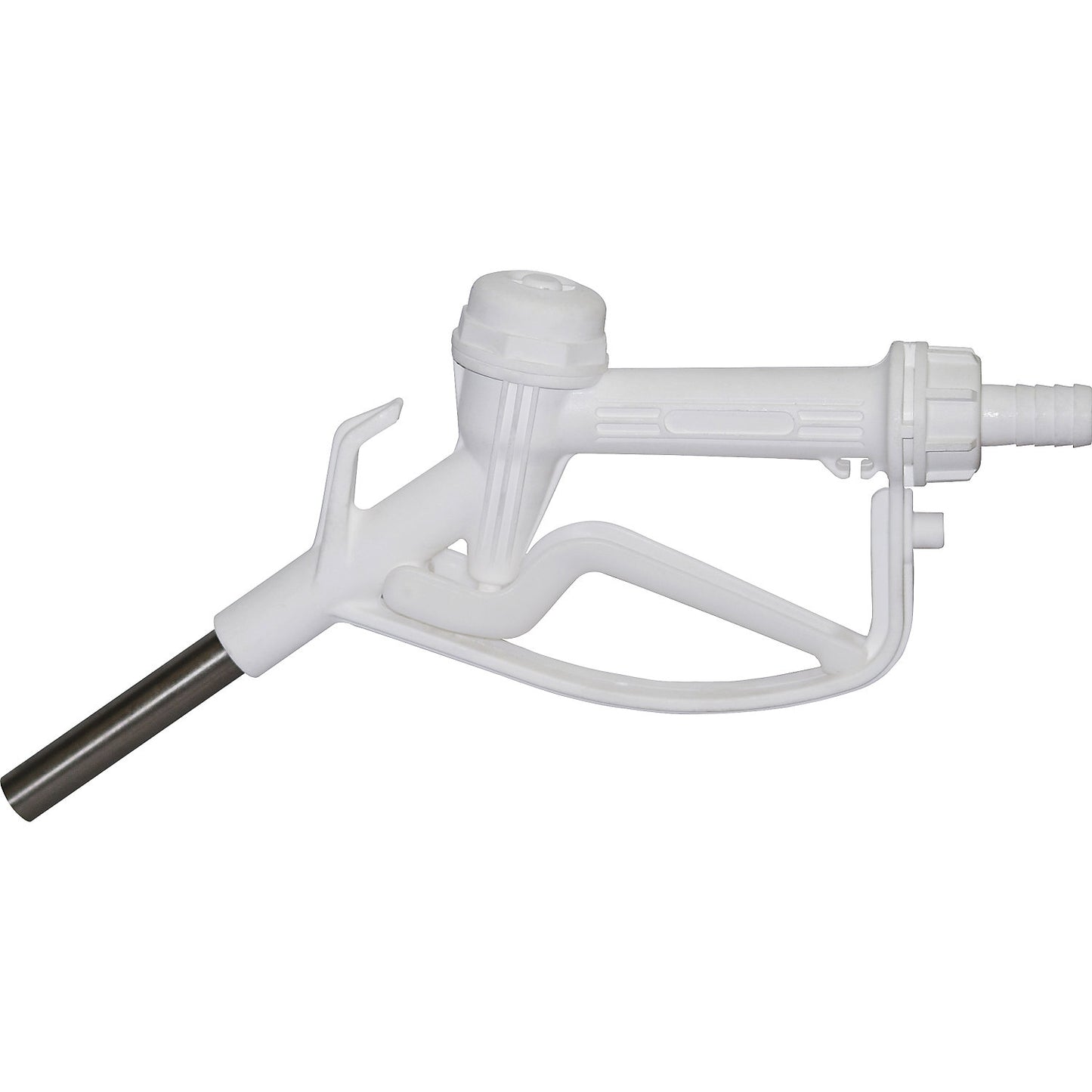 Manual pump pistol, PP with stainless steel outlet pipe 19 mm, with 3/4'' hose connection.