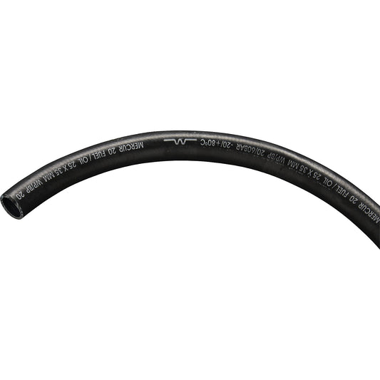 Mineral oil hose, NBR, per metre, reinforced 1 1/2''.