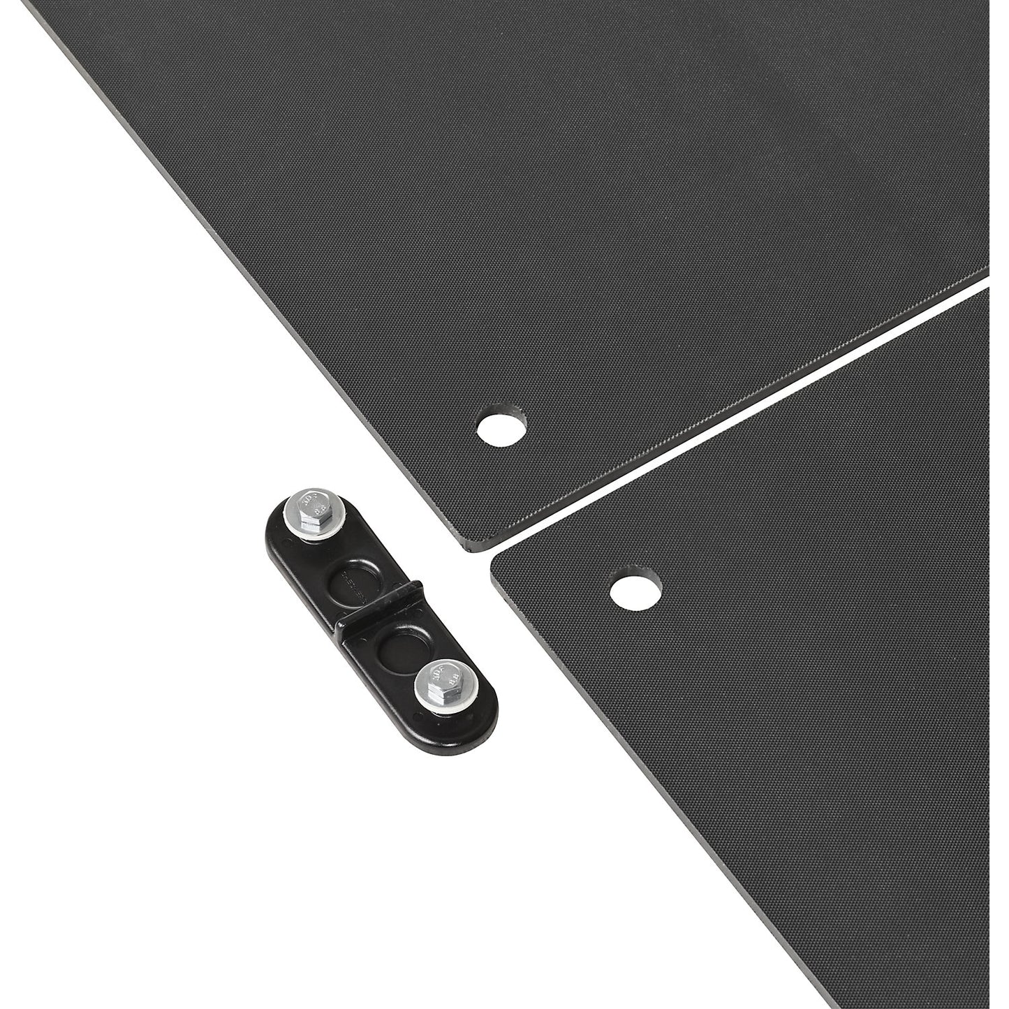 Screw connector for floor protection matting, for 2 mats, LxW 180 x 50 mm.