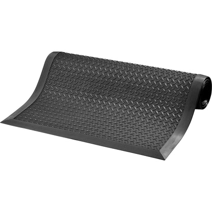 Cushion Flex® anti-fatigue matting, LxW 2100 x 910 mm, black.