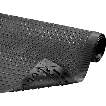 Cushion Flex® anti-fatigue matting, LxW 2100 x 910 mm, black.