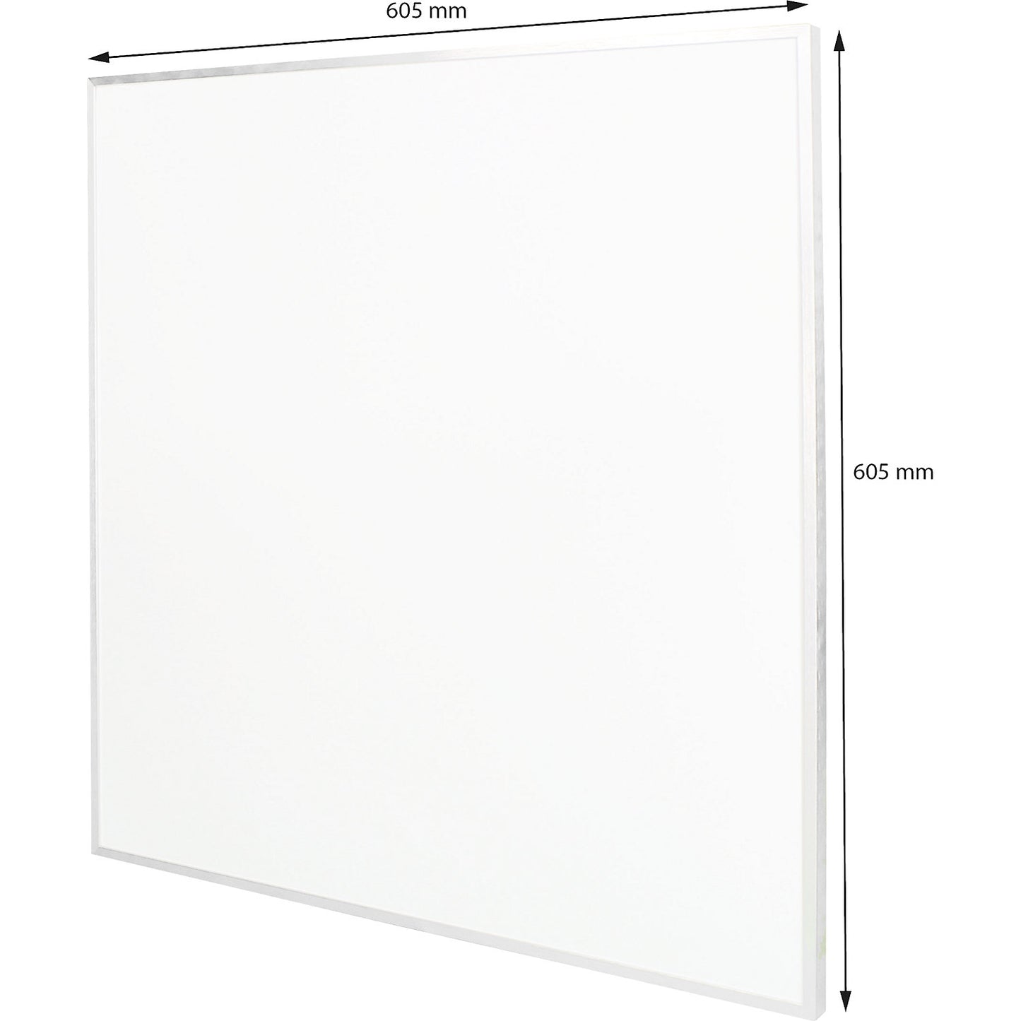 Infrared panel heater, with thermostat, 350 W, for room sizes up to 5 m².