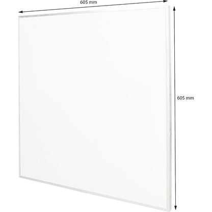 Infrared panel heater, with thermostat, 350 W, for room sizes up to 5 m².