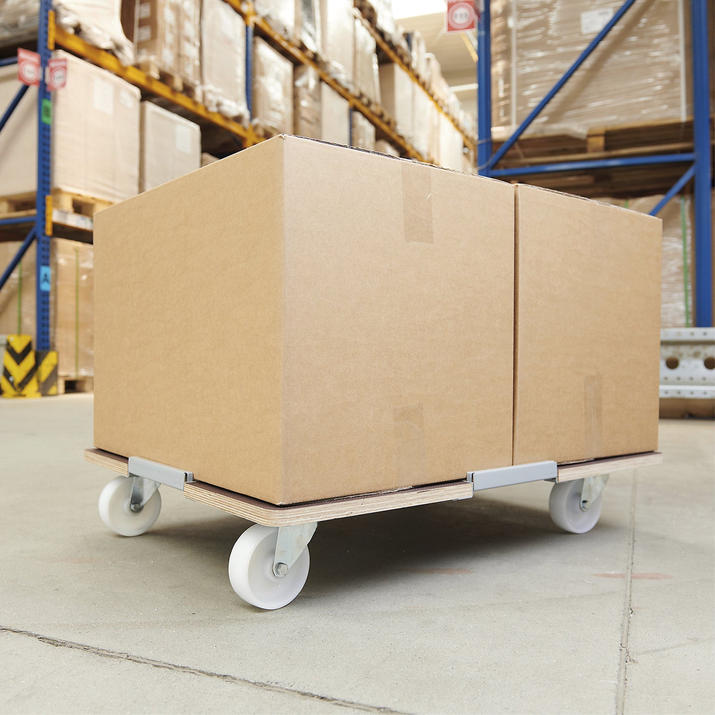 BARRERA transport dolly, MM 1379, LxW 800 x 600 mm, max. load 400 kg.
