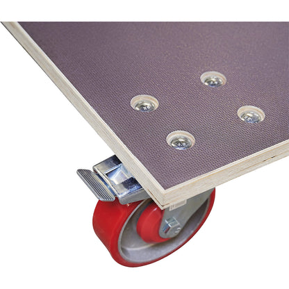 Professional transport dolly, MM 1349, LxW 1200 x 800 mm, max. load 1000 kg.