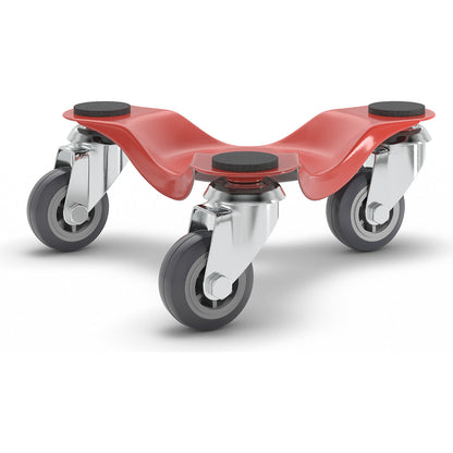 Furniture dolly, MM 1193, LxW 160 x 160 mm, pack of 4, max. load 60 kg.