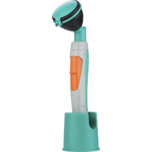 ClassicLine hand eye shower, spray head 45°, grey, green.