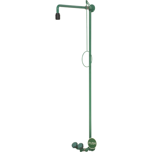 ClassicLine emergency shower combination, safety eye shower, 1.5 bar.