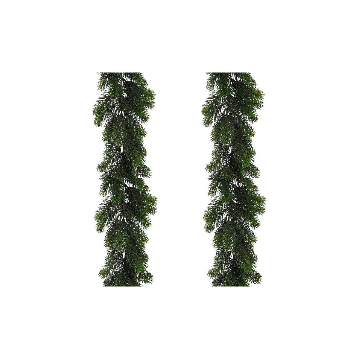 Fir garlands, 2 items, 168 tips, height 180 cm.