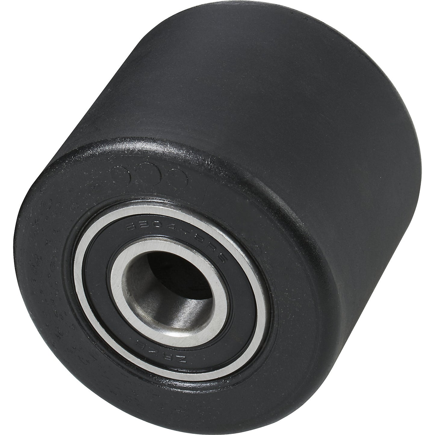 Tandem fork roller, ØxL 80 x 70 mm, plastic.