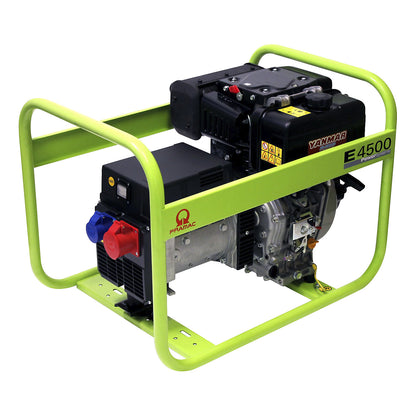 E series power generator, diesel, 400/230 V, E 4500 - diesel, 230 / 400 V, 2.0 / 3.2 kW.