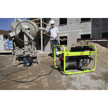 E series power generator, diesel, 400/230 V, E 6000 - diesel, 230 / 400 V, 3.2 / 4.5 kW.